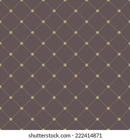 Geometric modern vector seamless pattern. Repeating tiles with dotted elements
