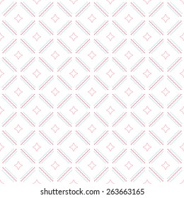 Geometric modern vector seamless pattern. Abstract texture with colorful dotted elements