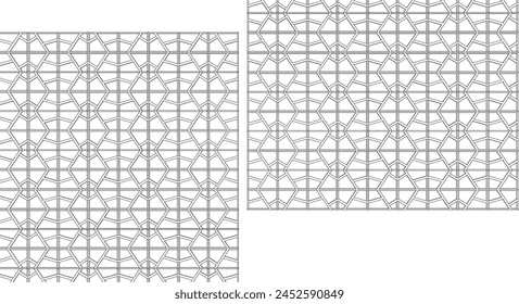 geometric modular texture 2d ornament