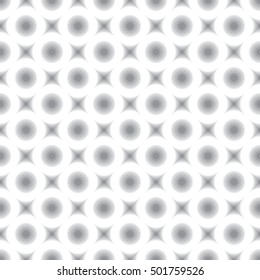 Geometric monochrome abstract seamless pattern.  Background design.