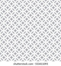Geometric monochrome abstract seamless pattern.  Background design.