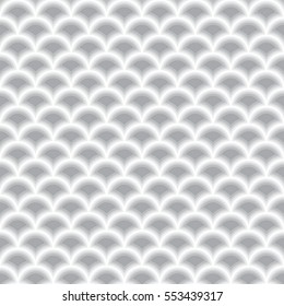 Geometric monochrome abstract seamless pattern.  Background design.