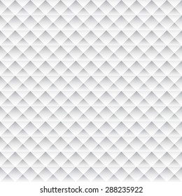 Geometric monochrome background. Grey and white seamless texture