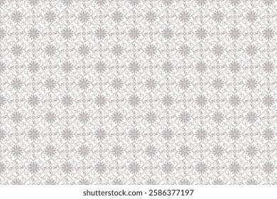 Geometric Monochrome Seamless Pattern background