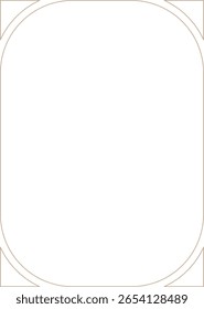 Elemento de design de quadro monocromático geométrico