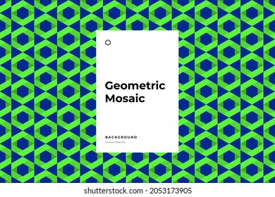 Geometric mosaic abstract background. Texture pattern backdrop.Cover illustration design layout. Company identity. Textile. Template. Vector eps10