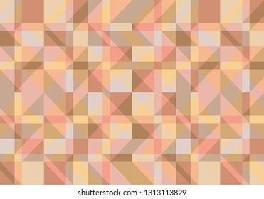 Geometric mosaic background for text