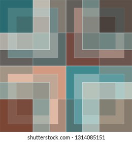 Geometric mosaic background for text