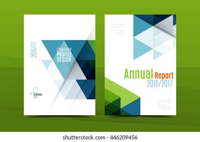 Geometric mosaic design, a4 size business corporate correspondence letter cover. Leaflet, annual report identity template