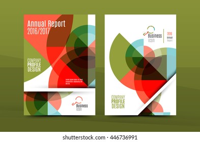 Geometric mosaic design, a4 size business corporate correspondence letter cover. Leaflet, annual report identity template