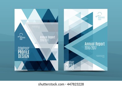 Geometric mosaic design, a4 size business corporate correspondence letter cover. Leaflet, annual report identity template