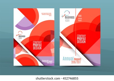 Geometric mosaic design, a4 size business corporate correspondence letter cover. Leaflet, annual report identity template
