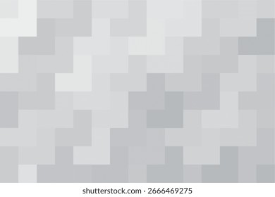 Fondo gris mosaico geométrico. Tono suave gris degradado para el diseño de fondo.