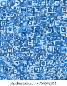 Geometric mosaic pattern. Abstract background of geometric shapes