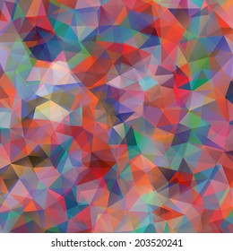 Geometric  mosaic pattern. Vector background. 