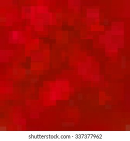 Geometric mosaic red background. Vector illustration EPS10