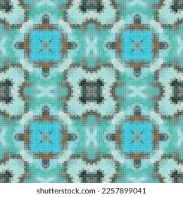 Diseño de patrones sin fisuras de mosaico geométrico, Diseño textil de repetición, Diseño de superficie.