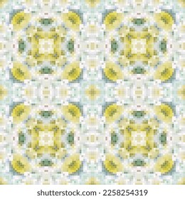 Diseño de patrones sin fisuras de mosaico geométrico, Diseño textil de repetición, Diseño de superficie.
