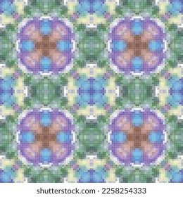 Diseño de patrones sin fisuras de mosaico geométrico, Diseño textil de repetición, Diseño de superficie.