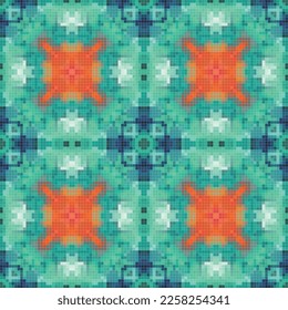 Diseño de patrones sin fisuras de mosaico geométrico, Diseño textil de repetición, Diseño de superficie.