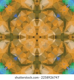 Diseño de patrones sin fisuras de mosaico geométrico, Diseño textil de repetición, Diseño de superficie.