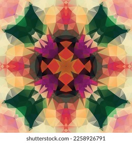 Diseño de patrones sin fisuras de mosaico geométrico, Diseño textil de repetición, Diseño de superficie.