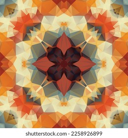 Diseño de patrones sin fisuras de mosaico geométrico, Diseño textil de repetición, Diseño de superficie.