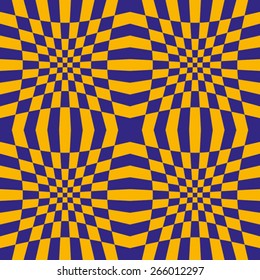 Geometric mosaic seamless pattern, vector background.