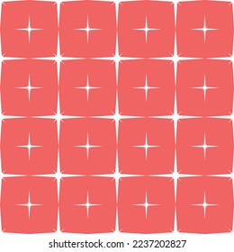 geometric mosaic square pink pattern