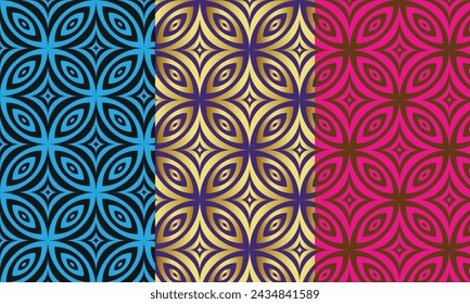 Geometric mosaic tile background for print, fabric etc...