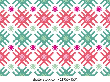 
Geometric Motif Designs, the main elements in traditional designs
