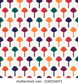 Geometric motif minimal print. Paint brush seamless pattern. Freehand funny design background. Trendy handdrawn modern simple geo ornament. Artistic hand drawn abstract vector wallpaper
