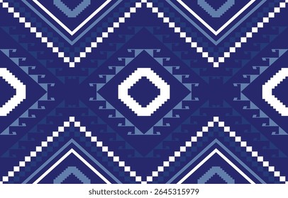 geometric motif oriental ethnic pattern design.
