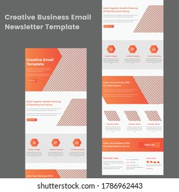 Geometric multipurpose Creative Business Promotional Email Newsletter Template