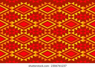 Geometrische Indianer Stamm Oriental ethnische nahtlose Muster traditionellen Hintergrund Design für einheimischen Teppich, Tapete, einheimische Kleidung, Umhüllung, Batik, Gewebe, Vektorgrafik Stickereien Stil.