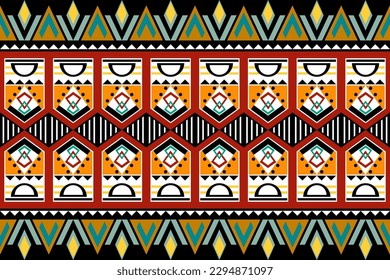 Geometric Native ethnic pattern in Native Aztec style. Figure tribal embroidery,Indian,Scandinavian,Native American,Gypsy,Mexican,folk pattern. for fabric,carpet,wallpaper,ceramics,wrapping,Batik.