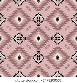 Geometric Native ethnic pattern in Aztec style. Figure tribal embroidery, Native ,Indian,Scandinavian,Native American,Gypsy,Mexican, Aztec pattern. for fabric,carpet,wallpaper,ceramics,wrapping,rugs.
