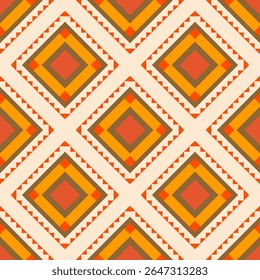 Geometric native ethnic seamless pattern. Design for fabric, background, textile print. vector illustration.