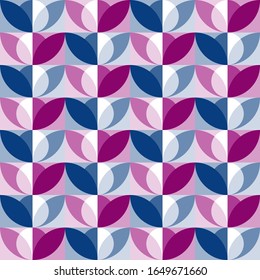 Geometric natural-inspired design. Timeless seamless pattern for textile, wallpaper, wrapping paper, prints, surface design, inlay, parquet, web background or another accent etc.