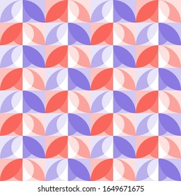 Geometric natural-inspired design. Timeless seamless pattern for textile, wallpaper, wrapping paper, prints, surface design, inlay, parquet, web background or another accent etc.