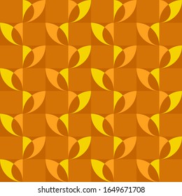 Geometric natural-inspired design. Timeless seamless pattern for textile, wallpaper, wrapping paper, prints, surface design, inlay, parquet, web background or another accent etc.