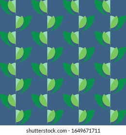 Geometric natural-inspired design. Timeless seamless pattern for textile, wallpaper, wrapping paper, prints, surface design, inlay, parquet, web background or another accent etc.