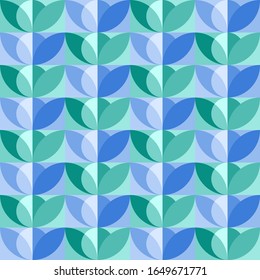 Geometric natural-inspired design. Timeless seamless pattern for textile, wallpaper, wrapping paper, prints, surface design, inlay, parquet, web background or another accent etc.