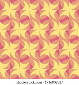 Geometric natural-inspired design. Timeless seamless pattern for textile, wallpaper, wrapping paper, prints, surface design, inlay, parquet, web background or another accent etc.
