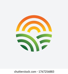 Logo des geometrischen Naturfarm