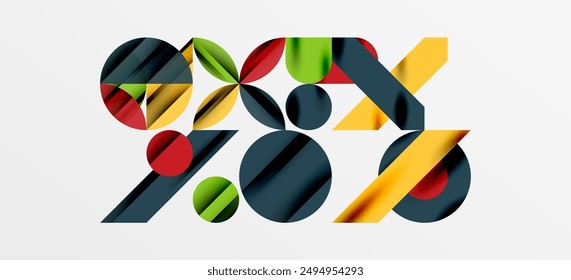 Geometric neo patterns. Abstract background for covers, banners, flyers and posters and other templates