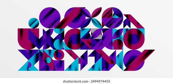 Geometric neo patterns. Abstract background for covers, banners, flyers and posters and other templates