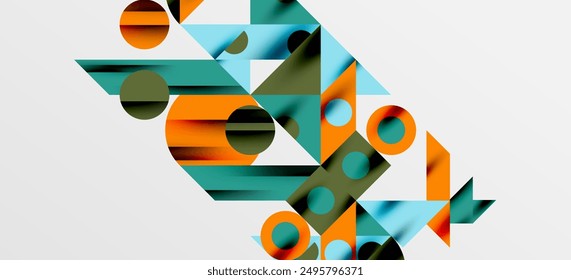 Geometric neo patterns. Abstract background for covers, banners, flyers and posters and other templates