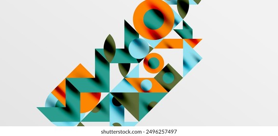 Patrones geométricos neo. Fondo Abstractas para cubiertas, Anuncios, volantes y carteles y otras Plantillas