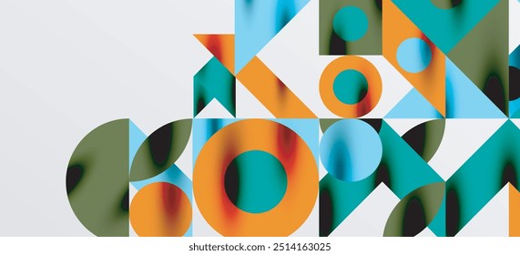 Padrões neonatais geométricos. Fundo abstrato para capas, banners, folhetos e cartazes e outros modelos